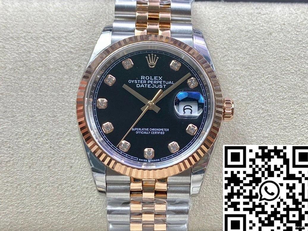 Factory Rolex Diamond-set EW M126231-0019 Dial Datejust 0512
